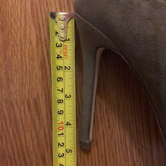 F21 Over Knee High Boots brown/tan - Picture 2 of 7